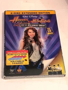 Hannah Montana and Miley Cyrus Best of Both Worlds Concert The 3-D Movie New - Picture 1 of 2