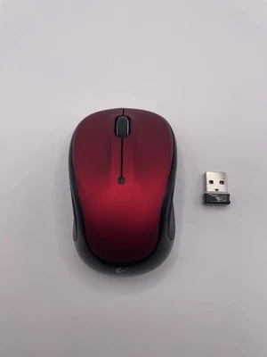 Logitech M325 (910-002651) Wireless Mouse - Red - Image 1 of 4