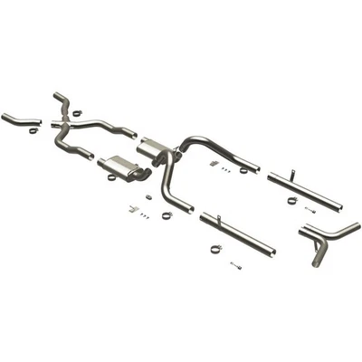 Exhaust and Tail Pipes For 1955-1957 Chevrolet Bel Air 4.3L V8 GAS OHV - Image 1 of 4