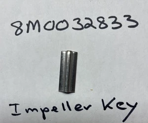NEW 28-8M0032833 Key Mercury Mariner Outboard Engines for Impeller Shaft A8 - Bild 1 von 1