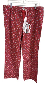 Vineyard Vines Red Christmas Lounge Pajama Pants size Medium  NWT. - Picture 1 of 9