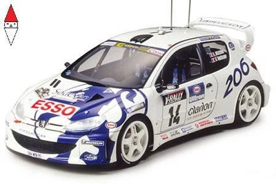 TAMIYA 1/24 PEUGEOT 206 WRC - Immagine 1 di 4