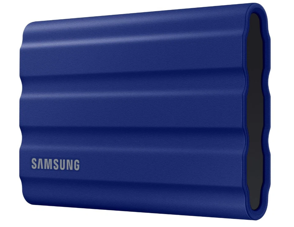 Samsung T7 Shield Portable 2TB ext. SSD Festplatte USB3.2 BLAU MU-PE2T0R/EU - Bild 1 von 1