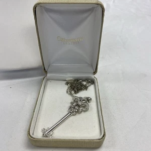 Osterman Jewelers Accent Sterling Silver Necklace And Charm/pendant Sterling - Picture 1 of 4