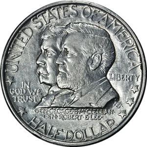 1937 Antietam Commem Half Dollar Nice AU/BU Nice Eye Appeal Nice Strike - Picture 1 of 2