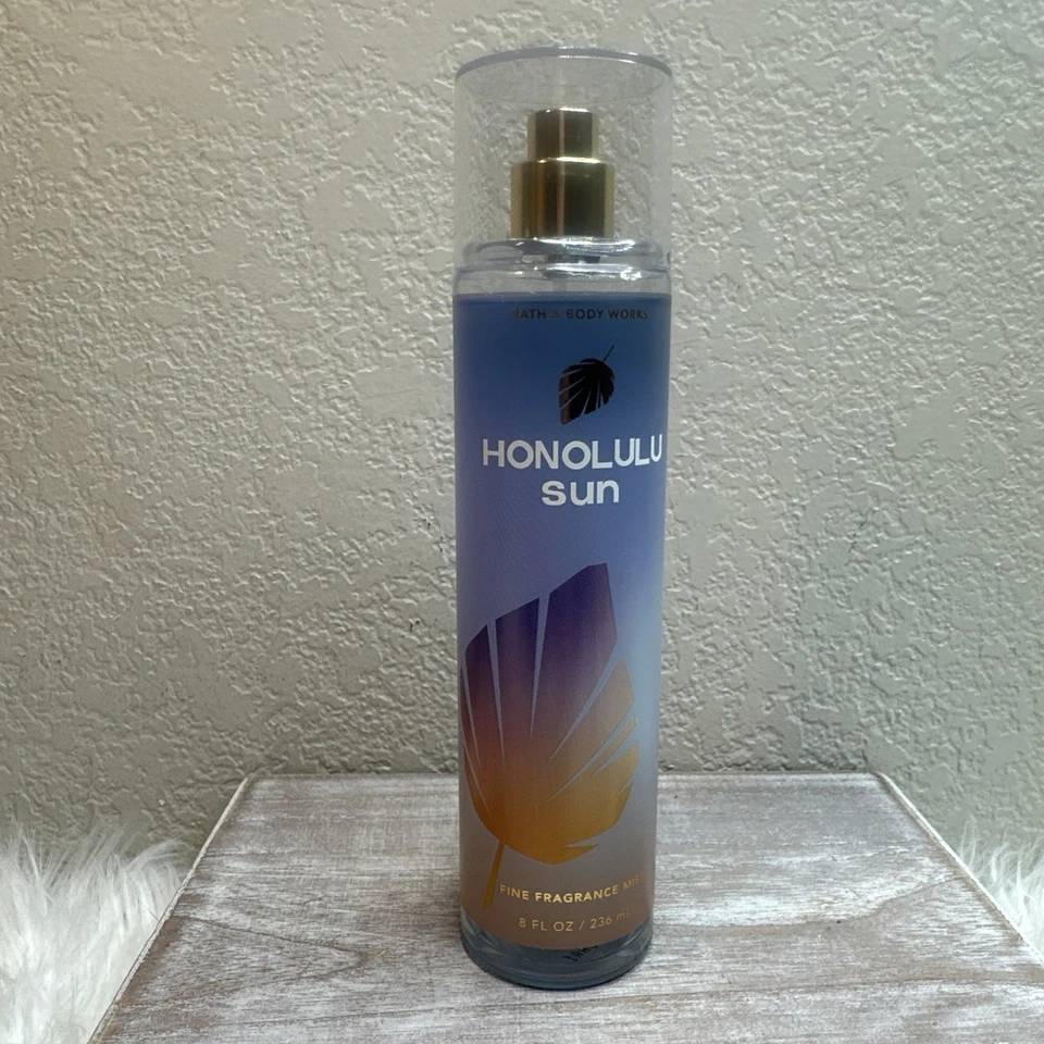 BATH AND BODY WORKS HONOLULU SUN FRAGRANCE BODY MIST 8 FL OZ NEW FAST SHIP - Image 1 of 3