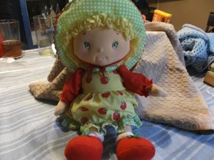 Muñeca rellena parlante Strawberry Shortcake APPLE DUMPLING Ban Dai 2003 - Imagen 1 de 6