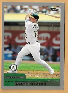 ESCALERAS MATE ATLANTA BRAVES #390 - TOPPS CASI NUEVO - NUEVO NUEVO 2000 - Imagen 1 de 2