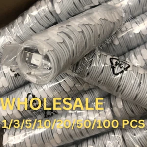Wholesale Lot USB Fast Charger Cable 1M 2M For iPhone 14/13/12/11 Pro Max XR 8 7 - Picture 1 of 14