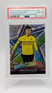 2018 Topps Chrome UCL Christian Pulisic Future Stars PSA 10 - Bild 1 von 1