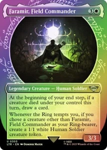 Faramir, Field Commander  - FOIL SHOWCASE - Lord of the Rings LTR - 0303 - MTG  - Picture 1 of 3