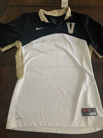 NEW Vanderbilt Commodores Nike Dri-Fit Quarter Zip Pullover Women Medium M NCAA Cover