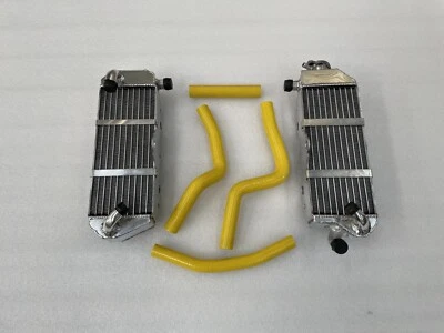 Ajuste para Suzuki RM250 RM 250 MODELO M/N 1989-1992 91 92 radiador aluminio + manguera Foto 1 de 4