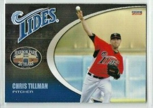2012 Norfolk Tides (Triple-A Baltimore Orioles) Chris Tillman
