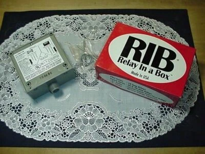 Functional Devices RIBU1CW Enclosed Relay 15Amp SPDT 10-30Vac/dc/120Vac NEW! - Image 1 of 3