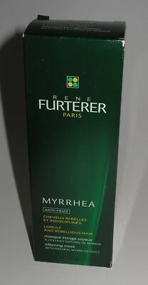 Mascarilla sedosa antiencrespamiento mirrea Rene Furterer Paris para cabello rebelde 3,37 oz Foto 1 de 2