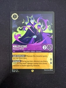 Maleficent (Mistress of All Evil) 51/204 - Disney Lorcana - Picture 1 of 2