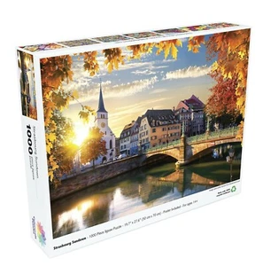Strasbourg Sundown 19.7"x27.6" 1000 Piece Jigsaw Puzzle Colorcraft 1000SS1 - Picture 1 of 1