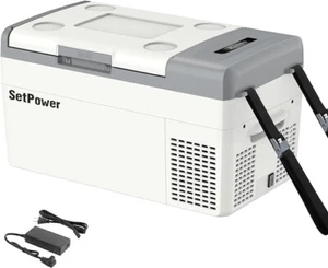 21 Quart Car Refrigerator 12v Portable Fridge Freezer -4℉~68℉ for Outdoor Camp - Picture 1 of 6