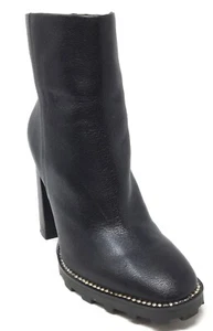 Karl Lagerfeld Paris Peppy Women's Size 6.5 Black Embellished Ankle Boots Shoes - Picture 1 of 7