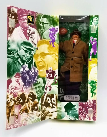 Vince Lombardi 1998 Limited Edition Collectors Series Action Figure GB Packers Cover