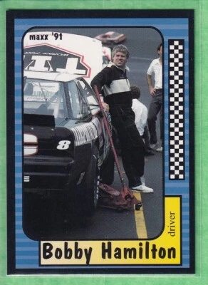 1991 Maxx Collection #68 Bobby Hamilton - Image 1 of 2