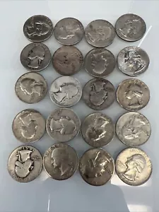 $5 Face Value 90%  U.S. Pre-1964 Junk Silver Coins LOT….NO Reserve!!!! - Picture 1 of 14
