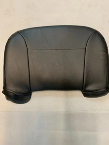 Cubierta trasera de asiento Pride GoGo Scooter vinilo negro 17"W con respaldo de espuma2547 - Imagen 1 de 4