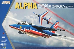 Modelo cinético - 1/48 Alpha Jet Patrouille De France 2017 (paquete de 2) - K48064 - Imagen 1 de 1