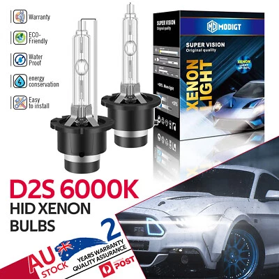 MODIGT D2S Xenon HEADLIGHT White 6000K HID Bulbs For Honda S2000 2000-2009 - image 1 of 4