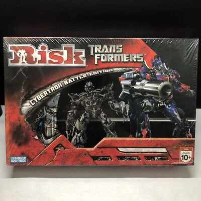 Risk Transformers Board Game Cybertron Battle Edition NEW. SEALED - Image 1 of 4