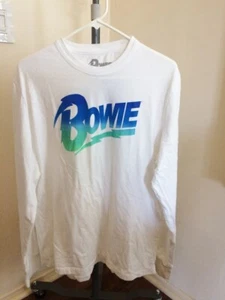 Camicia manica lunga David Bowie Tour 1974, ottime condizioni, cotone - Foto 1 di 4