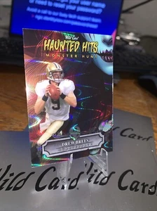 2024 Wild Card 1/2 Rainbow Holo Prizm Witch Drew Brees Saints HOF - Bild 1 von 2