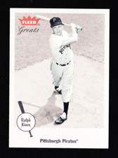 2002 FLEER GREATS OF THE GAME BASEBALL  - YOU PICK - #1 - #101  FAST SHIPPING