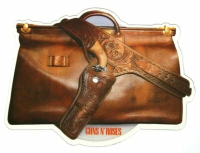 EX/EX GUNS N' ROSES NIGHTRAIN VINYL SHAPED PICTURE DISC 1988 - Image 1 of 2