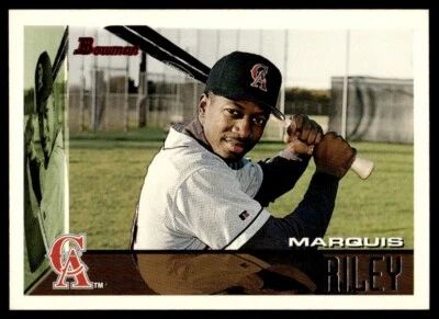 1995 Bowman #188 Marquis Riley California Angels - Image 1 of 2