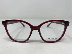LONGCHAMP LO 2677 519 51-17-140 Borgoña Borgoña Borgoña Montura de Gafas +K28 - Imagen 1 de 8