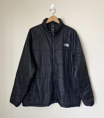 Chaqueta delineadora acolchada triclimática The North Face para hombre talla 3XL negra aislada Foto 1 de 4