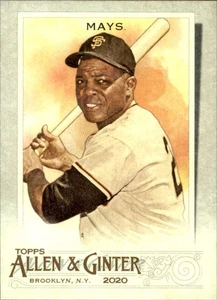 2020 Topps Allen & Ginter #29 Willie Mays San Francisco Giants - Picture 1 of 2