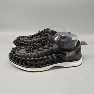 Keen Uneek 02 Water Shoes Sandals Black/Gray Womens 7.5 Outdoors Gorpcore Corded - Picture 1 of 11