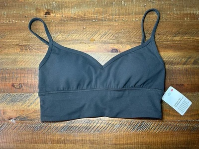 lululemon align sweetheart bra LW2DQ9S Size 6 Black Athletic - Image 1 of 4