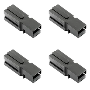 Philmore 49-017, NERO DC-H (Hi-Amp) Alloggiamenti Connettore di Alimentazione NO PIN ~ Confezione da 4 - Foto 1 di 1