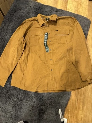 Lee Hombre Calce Clásico Premium Select XXXL Botón Manga Larga Nuevo  Foto 1 de 4