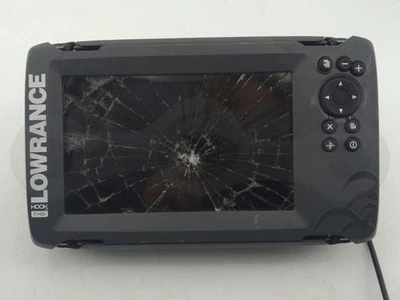 LOWRANCE HOOK 7 HDI FISHFINDER BOAT GPS FISHING NAVIGATION DISPLAY RADAR UNIT 7" - Image 1 of 4