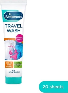 Dr. Beckmann Travel Wash | Clean laundry ON THE GO | up to 20 washes | 100ml - Picture 1 of 6