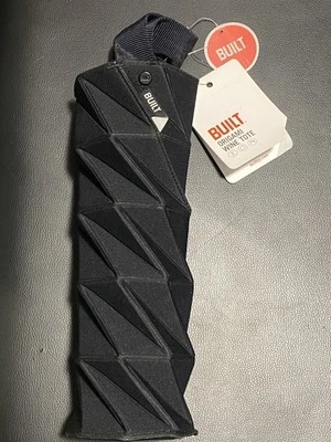 Bolso portabotellas de vino individual de pie CONSTRUIDO NY origami neopreno Foto 1 de 2