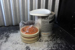 3 x WALTER FELT CUP Disc High Density Polishing 5" x 5/8" # 07T505 - Bild 1 von 3