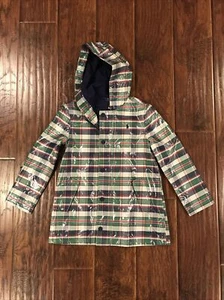 NWT Girl Kids Polo Bedford Navy Raincoat Size S (7)  - Picture 1 of 8