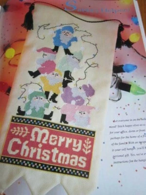 Cross Stitch Patterns Ursula Michael Give Thanks, Merry Elves, & Stained Glass - Image 1 of 4