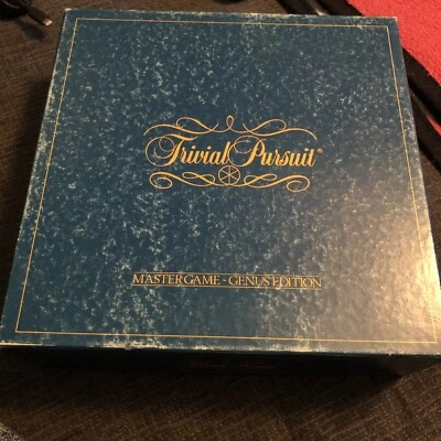 Trivial Pursuit Master Game Genus Edition 1981 Vintage Genius Trivia. - Image 1 of 4